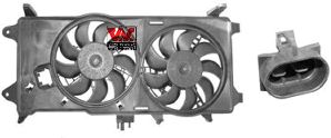 VAN WEZEL 1636749 -  Вентилятор, охлаждение двигателя| Вентилятор, конденсатор кондиционера